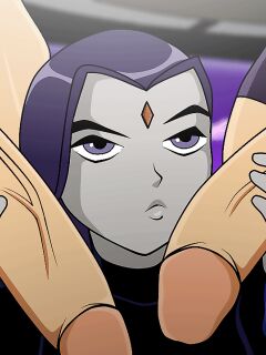 [SoloDusk] Raven, Starfire and Blackfire (Teen Titans - Animated)