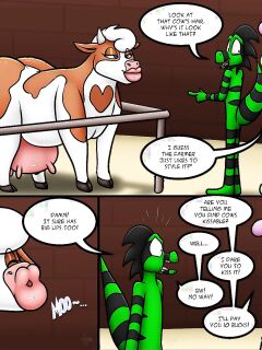 [JAMEArts & Skunkdude13] Kiss the Cow