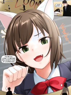 [rakiA] Miku Maekawa Licking Off Shrunk People Situation!