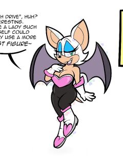 [Floofyboyetime] Rouge the Bat Weight Gain Drive!