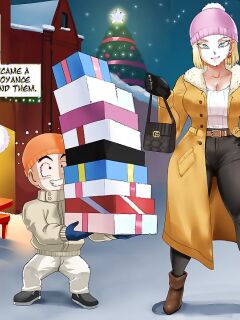 Android 18 Christmas Preview