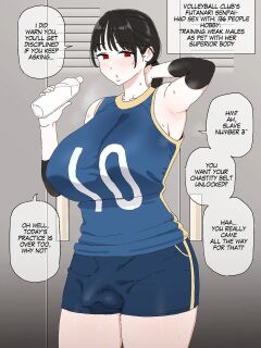 [BINGDAK] バレー部のふたなり先輩