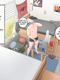 [Uoojun][Yaoi Short Comics][My Roommate]