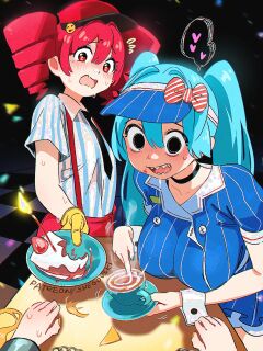 [Snegovski] Miku x Teto (Vocaloid)