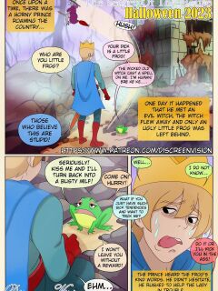 Discreen Vision- Halloween Comic