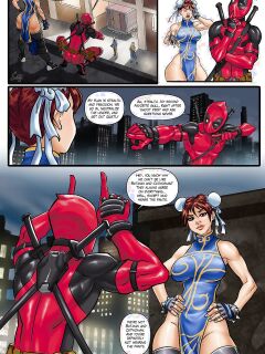 [Sorje] Deadpool and Chun-Li: Lusty Weapons