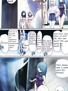 A girl came for regular maintenance on her love doll