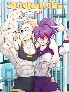 Spinny and Mecha Maid Hit the Gym (Spinnerette) Preview