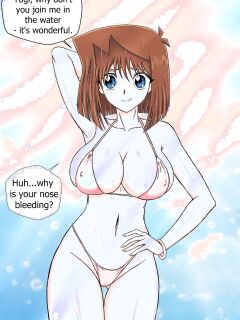 Anzu Mazaki/ Tea Gardner at the pool (english) Zeus-Art