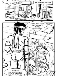 [RockGaara] Solid Snake x Otacon Preview