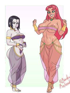 [BorderReloaded] Babes in Harem Clothes Preview