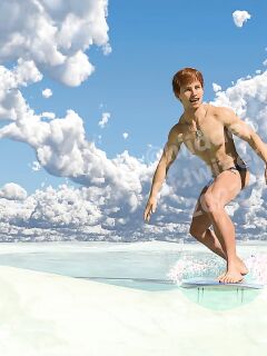 [Hijaden] Tyr on the Beach