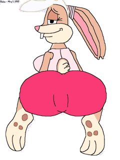 Lola Bunny (New Looney Tunes) beauty bottom (by ChrisTheWhaleKing)