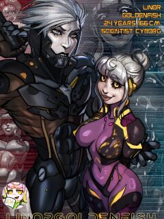 [Linor Goldenfish] She needs your love (and spares⚙️) (OC) (Metal Gear Solid) Preview