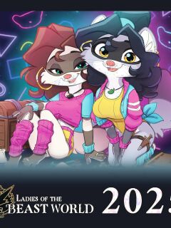 [Heartleaf games] (Various Artists) Ladies of the Beast World 2025 Feminine Calendar and Pinups (Read Disclaimer) Preview