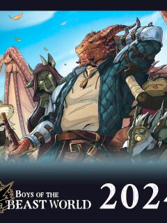 [Heartleaf games] (Various Artists) Boys of the Beast World 2024 Masculine Calendar and Pinups (Read Disclaimer) Preview