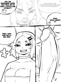 [mirc] Saya & Midori comic (OCs by Riz) Preview