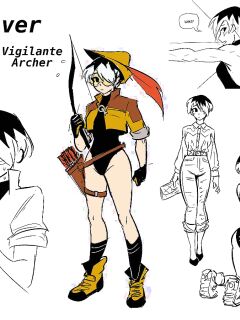 [Spicymancer] Quiver - Vigilante Archer (OC) Preview