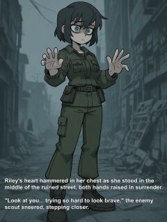 Riley Captured, animated [AI Generated]