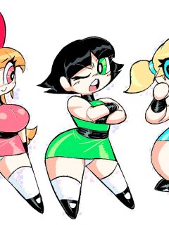 [TheGuyWhoDrawsALot) The Plow-Her Slut Girls (The Powerpuff Girls) Preview
