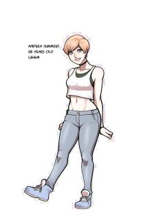 [various] Andrea Summers (OC by MrPotatoParty) Preview